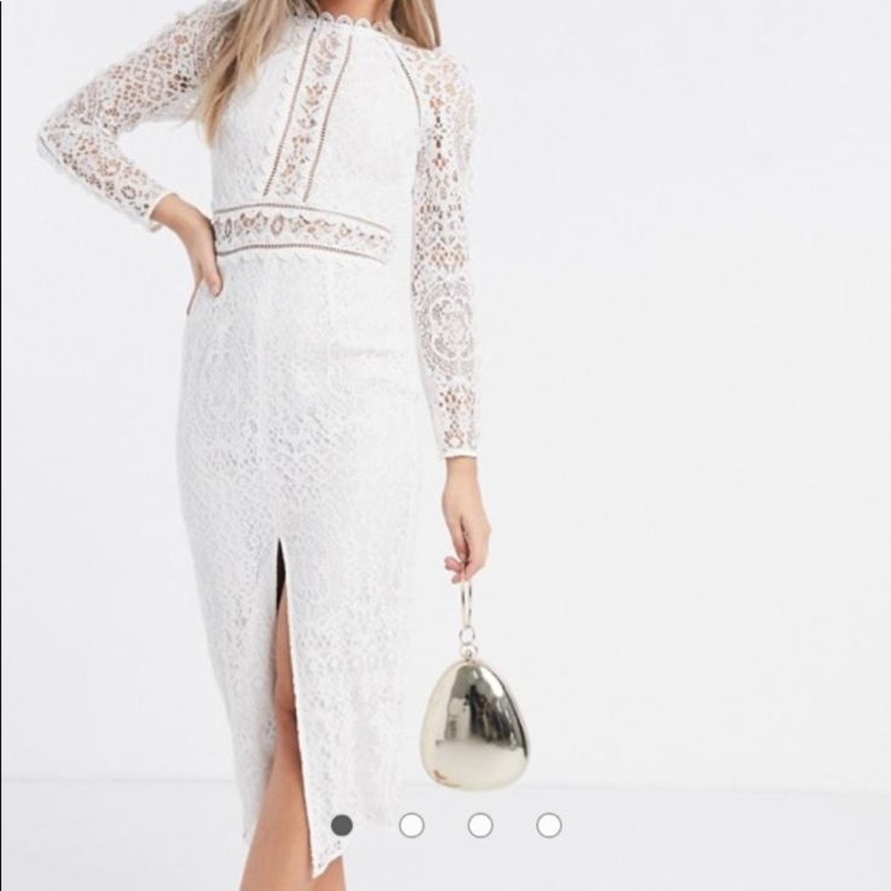 ASOS civil court wedding dress